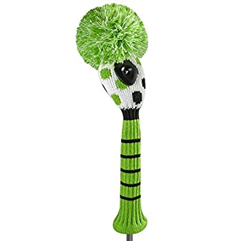 【中古】【輸入品・未使用】just4golf 2017ハイブリッドファッションヘッドカバー、ライム/ホワイト/ブラック、スモールドット|スカイマーケットプラス