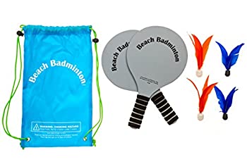 【中古】【輸入品・未使用】Beach Badminton Game With 2 LED And 2 Standard Birdies