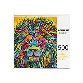 【中古】【輸入品・未使用】アクエリアス ディーン・ルッソ ライオン ジグソーパズル (500ピースジグソーパズル) - グレアフリー - 精密フィット - ディーン・ルッソ公式ラ｜スカイマーケットプラス
