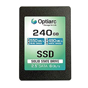 【中古】【輸入品・未使用】Optiarc SSD 240GB 内蔵ソリッドステートドライブ - SATA III 6GB / 2.5インチ OPT240S325-R｜スカイマーケットプラス