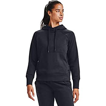 【中古】【輸入品・未使用】Under Armour Women's Rival Fleece Metallic Hoodie , Black (001)/Black , X-Small