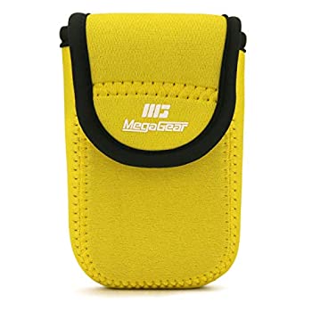 【中古】【輸入品・未使用】MegaGear MG1861 超軽量ネオプレンカメラケース Nikon Coolpix S7000、L32対応 - イエロー