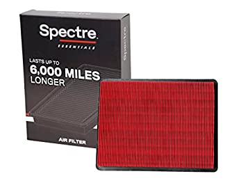 【中古】【輸入品・未使用】Spectre Essentialsエンジンエアフィルタ:プレミアム、50%長寿命:CHEVY/PONTIAC/BUICK/SATURN/CADILLACの車種に適合(適合車種については製品説明