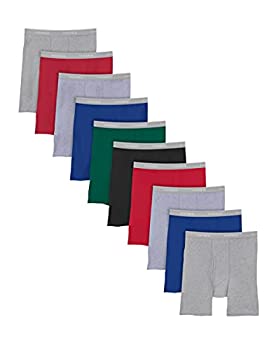 【中古】【輸入品・未使用】Hanes Mens Boxer Briefs With ComfortFlex Waistband 10-Pack, XL, Assorted 17,643円