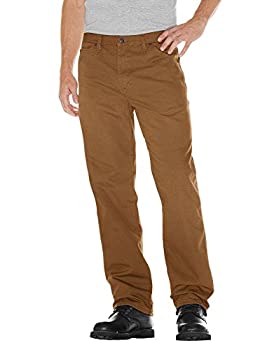 【中古】【輸入品・未使用】Dickies メンズ リラックスフィット ストレート ダック素材 カーペンタージーンズ US サイズ: 44W x 32L カラー: ブラウン｜スカイマーケットプラス