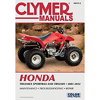 【中古】【輸入品・未使用】Clymer Honda TRX250EX Sportrax & TRX 250X (2001-2012) (52953)
