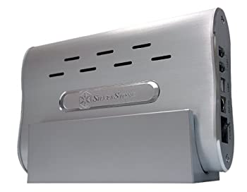 【中古】【輸入品・未使用】Silverstone MS04S 3.5インチ USB 2.0 アルミケーシング ハードドライブ エンクロージャ(シルバー)