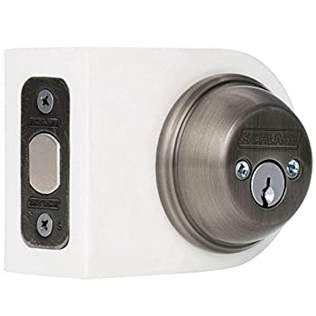 【中古】【輸入品・未使用】SchlageロックCo b62?N620ダブル円柱デッドボルト、ピューター