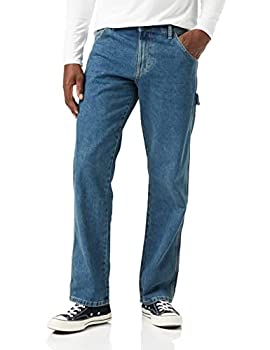 【中古】【輸入品・未使用】Dickiesディッキーズ メンズ ゆったりめストレートフィット・カーペンター・ジーンズ カラー: ブルー|スカイマーケットプラス