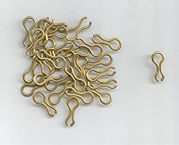 【中古】【輸入品・未使用】真鍮シンカーワイヤーアイ DIYモールド用 100個入り