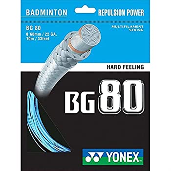 【中古】【インポート品・未当て嵌める】ヨネックス (YONEX) BG 80 バドミントン文字列