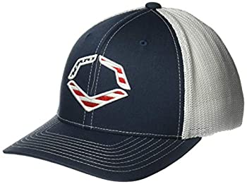 【中古】【インポート品・未当て嵌める】EvoShield USA ロゴタイプ フレックス填まる トラッカーハット 米国海軍 S大きさ M大きさ