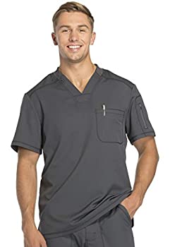 【中古】【輸入品・未使用】Dickies Dynamix DK610 メンズ Vネック 無地 スクラブトップ US サイズ: X-Large カラー: グレー|スカイマーケットプラス
