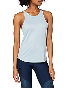 【中古】【輸入品・未使用】Under Armour Women's Qualifier Tank, Coded Blue (451)/Reflective, Large