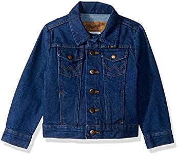 【中古】【インポート品・未当て嵌める】Wrangler Boys\u0027 Western Denim Jacket, Prewash, XXL