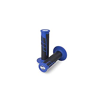【中古】【輸入品・未使用】ProTaper クランプオンハーフワッフルオフロードハンドグリップ One Size ブルー 21663｜スカイマーケットプラス