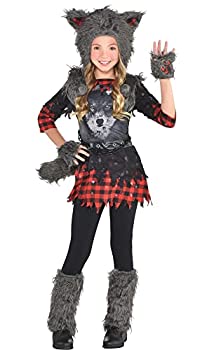 【中古】【輸入品・未使用】Amscan She Wolf ハロウィンコスチューム 女の子用 M 付属品付き｜スカイマーケットプラス