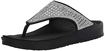 【中古】【インポート品・未当て嵌める】Skechers レディース Foamies Cali Gear 砂浜サンダル US 大きさ: 9 色つや: 黒いこと