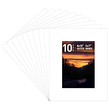 【中古】【インポート品・未当て嵌める】Golden State Art 無酸っぱみ 11x14 白いこと活動写真引っ敷き 10枚風呂敷き包み 8x10 for 5x7 白いこと W.MB5026_G4_R6475