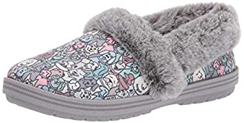 【中古】【輸入品・未使用】Skechers BOBS Womens Slipper, Gray Multi, 10 M US