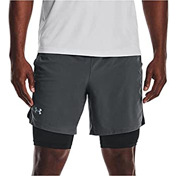 【中古】【輸入品・未使用】Under Armour Men's Launch Stretch Woven 7-Inch 2N1 Shorts, Pitch Gray/Reflective, MD 22,946円
