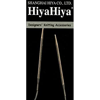 【中古】【輸入品・未使用】HiyaHiya Circular 20-inch (50cm) Steel Knitting Needle; Size US 000-000 (0.7mm) HISTCIR20-6-0 by HiyaHiya