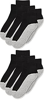 【中古】【輸入品・未使用】Jefferies Socks ボーイズ シームレス クォーターハイハーフクッションソックス (6足組) US サイズ: 12-24 Months