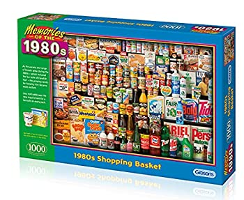 【中古】【インポート品・未当て嵌める】Gibsons 1980s Shopping Jigsaw Puzzle (1000 Pieces)