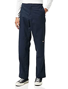 【中古】【輸入品・未使用】Dickies メンズレギュラーストレートフィットパンツ ストレッチツイルパンツ ダブルニ― US サイズ: 34W x 32L カラー: ブルー