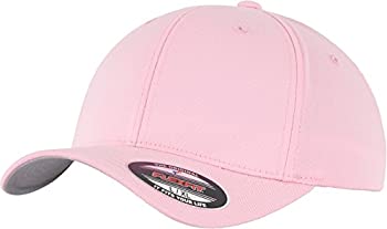 【中古】【輸入品・未使用】フレックスフィット (Flexfit) WOOLY COMBED Stretchable キャップ - ピンク