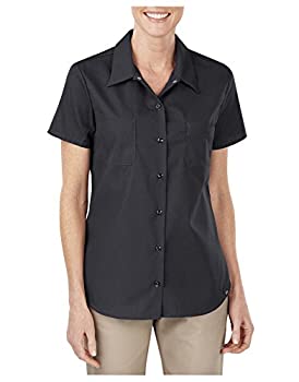 【中古】【輸入品・未使用】DickiesレディースIndustrial Short Sleeve Workシャツ 2XL FS5350BK2X 1|スカイマーケットプラス