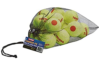 【中古】【輸入品・未使用】Tourna　低圧縮段階2　オレンジドットテニスボール 18 Pack