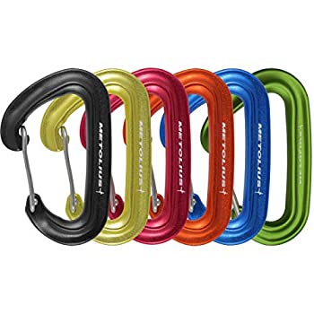 【中古】【輸入品・未使用】Metolius F.S. Mini II ジェットカラビナセット - 6パック ブルー/イエロー/オレンジ/レッド/ブラック/グリーン 6個パック｜スカイマーケットプラス
