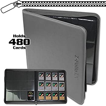 【中古】【輸入品・未使用】BCWゲームz-folio 12-pocket LX Album???グレー｜スカイマーケットプラス