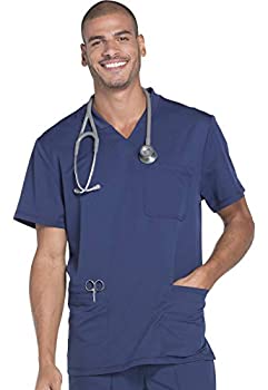 【中古】【輸入品・未使用】Dickies Dynamix メンズ Vネック スクラブトップ US サイズ: Medium カラー: ブルー｜スカイマーケットプラス