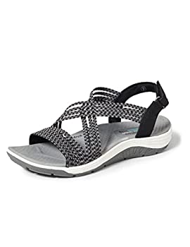 【中古】【輸入品・未使用】Skechers Women's, Reggae Cup - Oh, Snap Sandal Black 11 M｜スカイマーケットプラス