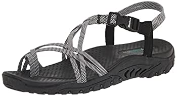 【中古】【インポート品・未当て嵌める】Skechers レディース レゲエ・イル・モン 運動競技サンダル US 大きさ: 11 色合い: 薄墨色