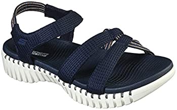 【中古】【インポート品・未当て嵌める】Skechers レディース アンクルストラップ 運動競技サンダル US 大きさ: 5 色つや: 青み