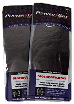 【中古】【輸入品・未使用】Powerbilt雨グローブペア S
