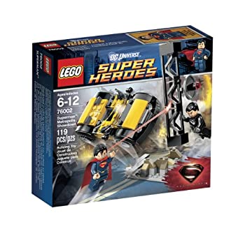 【中古】【輸入品・未使用】レゴスーパーヒーローズ☆ 76002 スーパーマン メトロポリスショーダウン 並行輸入品|スカイマーケットプラス