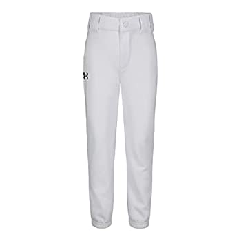 【中古】【インポート品・未当て嵌める】Under Armour お坊っちゃん用 ベイスボールズボン下 US 大きさ: 5 色合い: 白いこと