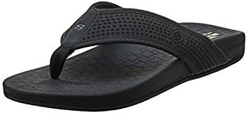 【中古】【輸入品・未使用】Skechers メンズ Pelem Emiro フラットサンダル, ブラック, 11