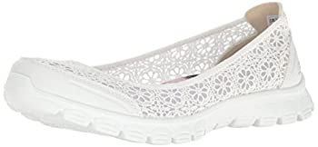 【中古】【輸入品・未使用】Skechers Sport レディース EZ Flex Flighty Majesty スリッポン フラット US サイズ: 24.5 カラー: ホワイト