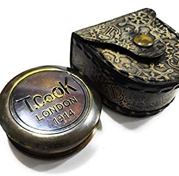【中古】【インポート品・未当て嵌める】Marine金管楽器詩羅針儀、なめし革入れもの