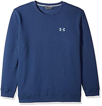 【中古】【輸入品・未使用】(2X-Large, Academy) - Under Armour Rival Solid Fitted Crew Men's Warm-up Top