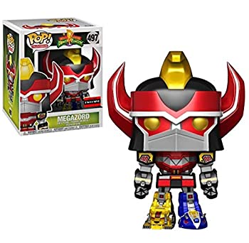 【中古】【輸入品・未使用】Funko Power Rangers Metallic Megazord 15cm Pop Vinyl Figure (AAA Anime Exclusive)|スカイマーケットプラス