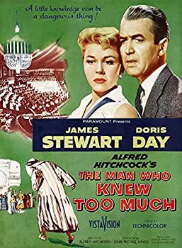 【中古】【輸入品・未使用】Posterazzi The Man Who Knew Too Much Top From Left:ドリス・デイ・ジェームズ・スチュワート1956年映画マスタープリントポスタープリント、(1