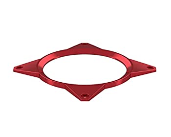 【中古】【輸入品・未使用】PrimoChill 140mm アルミニウムファンカバー SX キャンディレッド画像