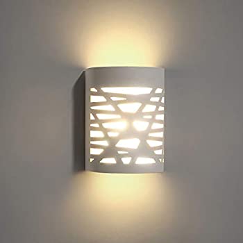 【中古】【インポート品・未当て嵌める】TRLIFE 白いこと壁据え置き用キャンドルスティック LED壁据え置き用キャンドルスティック 9W 3000K 温白いことキャンドルスティック壁照明装置 LED壁据え置き用キャンドルスティック 無光沢覆いかぶせる付き添い人 臥し所 歩廊 上がり段 ポ