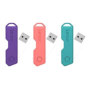 【中古】【輸入品・未使用】Lexar JumpDrive TwistTurn2 USB 2.0 フラッシュドライブ 64GB アソートカラー LJDTT2-64GABOD20